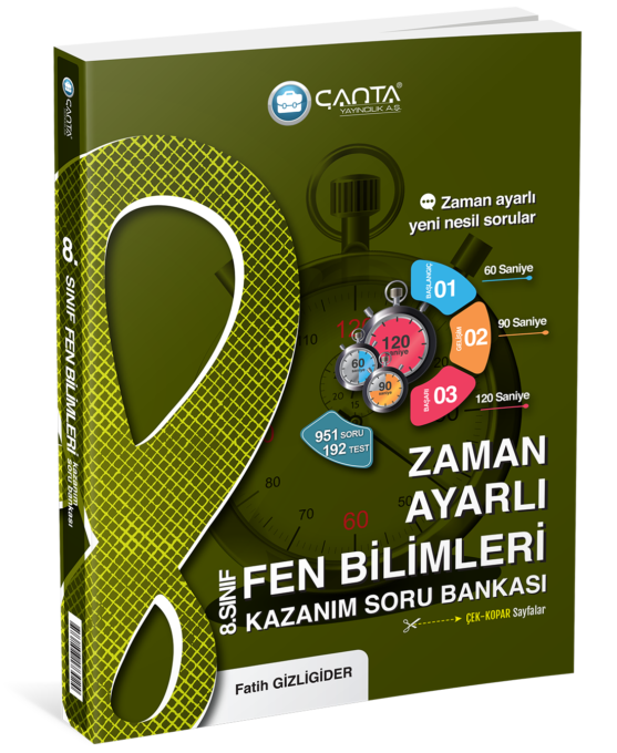 8.%20Sınıf%20Fen%20Bilimleri%20Zaman%20Ayarlı%20Kazanım%20Soru%20Bankası%20Çanta%20Yayıncılık