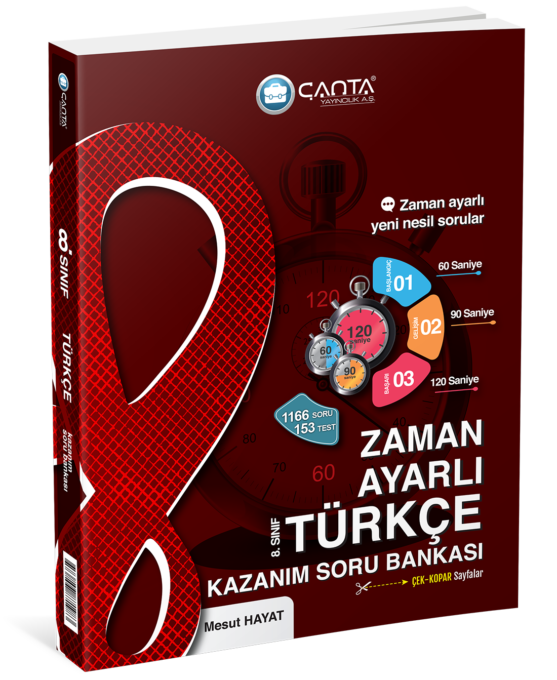 8.%20Sınıf%20Türkçe%20Zaman%20Ayarlı%20Kazanım%20Soru%20Bankası%20Çanta%20Yayıncılık