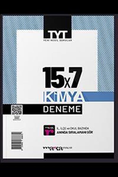 Tyt%20Kimya%2015X7%20Deneme%20Tamamı%20Video%20Çözümlü%20Marka%20Yayınları