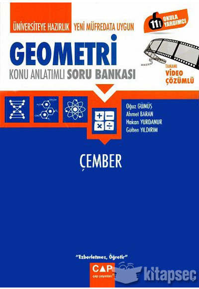 Çap%20Yayınları%20Üniversiteye%20Hazırlık%20Geometri%20Çember%20Konu%20Anlatımlı%20Soru%20Bankası%20Çap