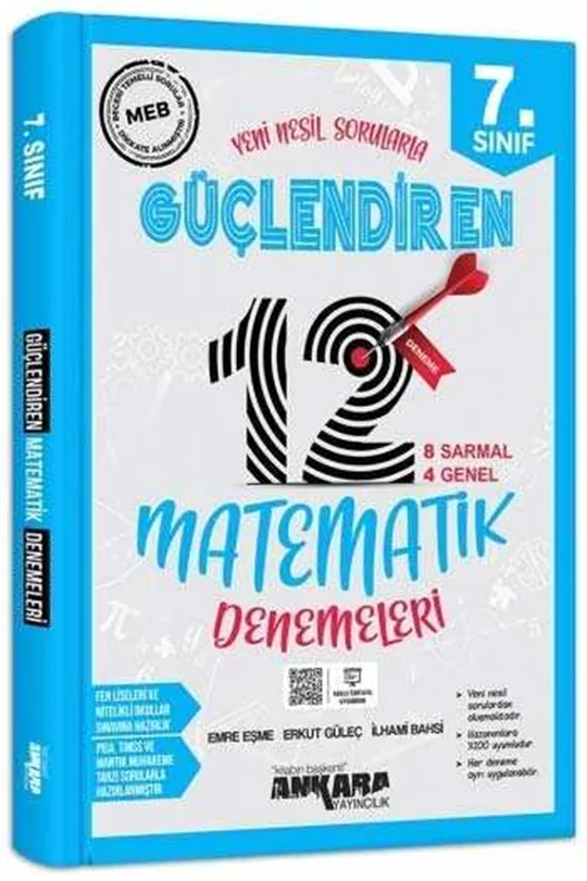 Ankara%20Yayınları%207.%20Sınıf%20Matematik%2012%20Güçlendiren%20Deneme%20Ankara