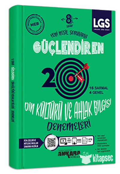 Ankara%208.%20Sınıf%20Din%20Kültürü%20Ve%20Ahlak%20Bilgisi%2020%20Güçlendiren%20Deneme