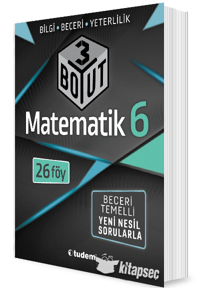 Tudem%206.%20Sınıf%20Matematik%203%20Boyut