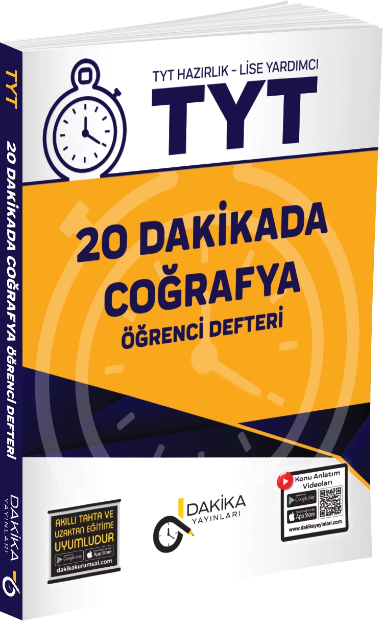 20%20Dakikada%20TYT%20Coğrafya%20Öğrenci%20Defteri%20Dakika%20Yayınları