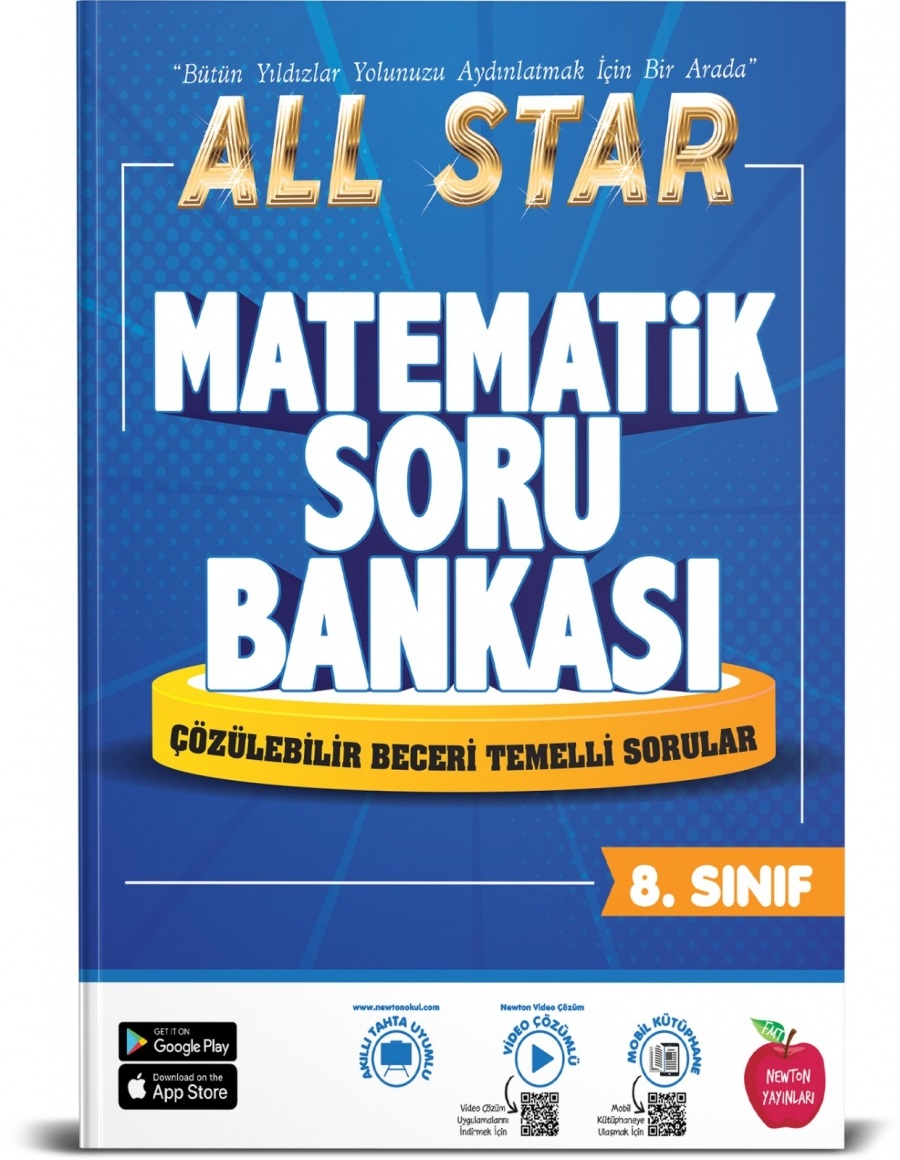 8.%20Sınıf%20All%20Star%20Matematik%20Soru%20Bankası%20Newton%20Yayınları