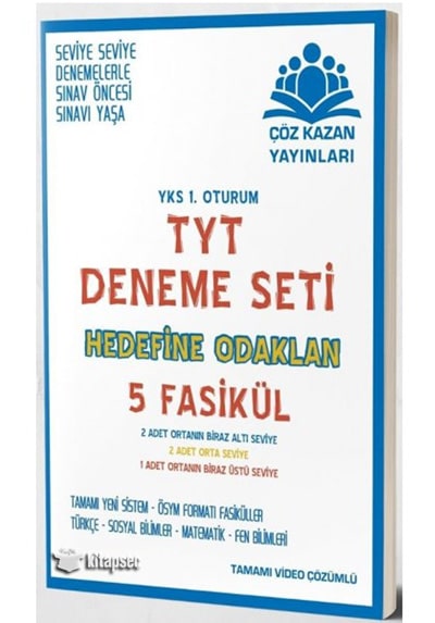 Çöz%20Kazan%20Yayınları%20Tyt%205%20Fasikül%20Deneme%20Seti%20Çöz%20Kazan