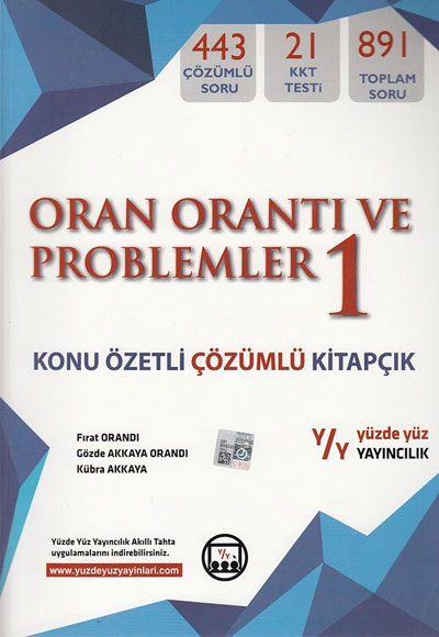 Oran%20Orantı%20Ve%20Problemler%201%20Konu%20Özetli%20Çözümlü%20Kitapçık%20Yüzde%20Yüz%20Yayıncılık