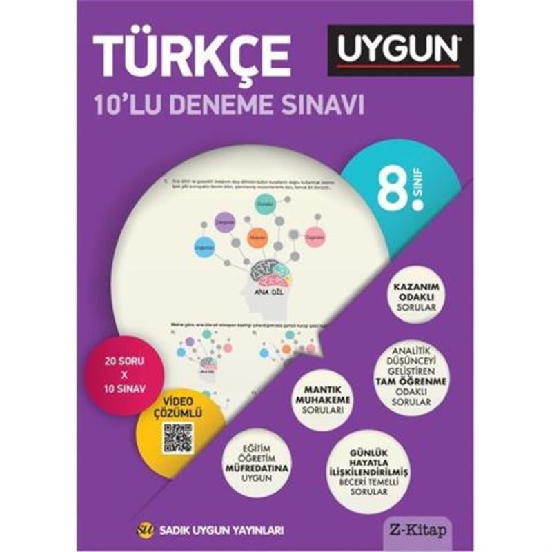 Sadık%20Uygun%20Yayınları%208.%20Sınıf%20Türkçe%2010%20Lu%20Deneme%20Sınavı