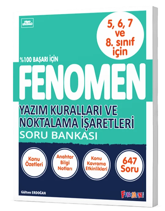 Yazım%20Kuralları%20Ve%20Noktalama%20İşaretleri%20Soru%20Bankası%20Fenomen%20Yayınları