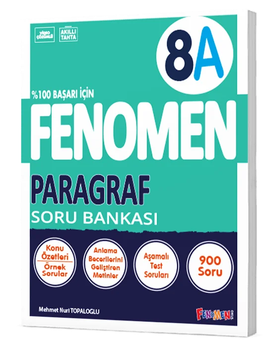 8.%20Sınıf%20Paragraf%20Soru%20Bankası%20(A)%20Fenomen%20Yayınları