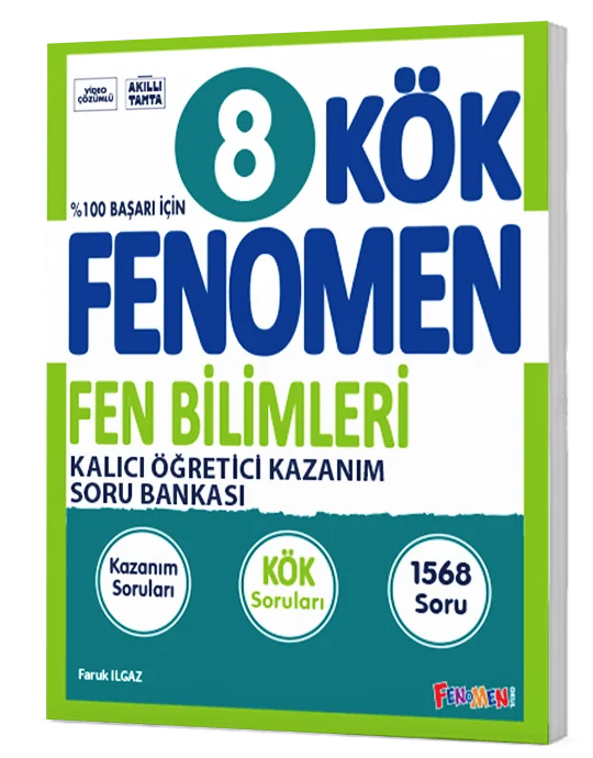 8.%20Sınıf%20Kök%20Fen%20Bilimleri%20Soru%20Bankası%20Fenomen%20Yayınları