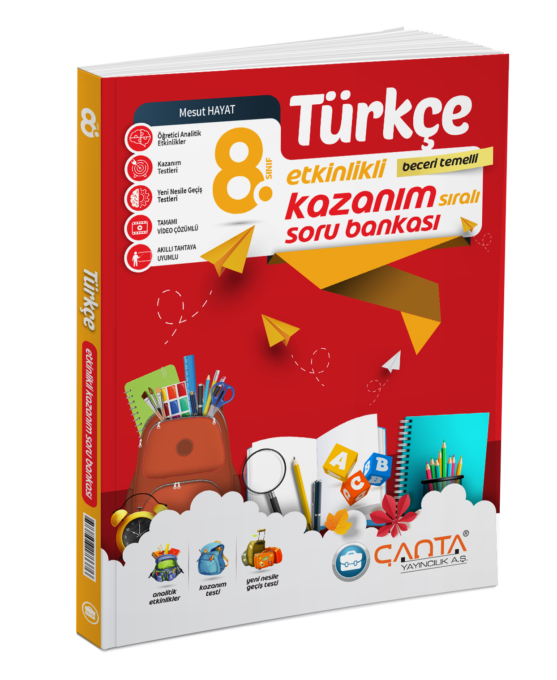 8.%20Sınıf%20Türkçe%20Etkinlikli%20Kazanım%20Soru%20Bankası%20Çanta%20Yayıncılık