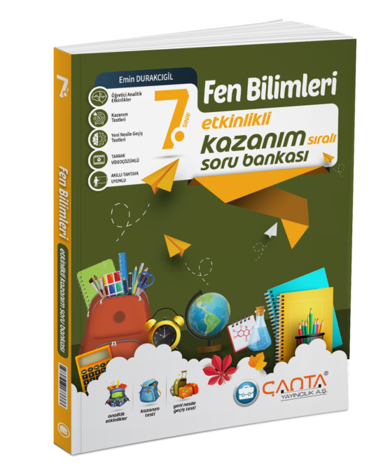 7.%20Sınıf%20Fen%20Bilimleri%20Etkinlikli%20Kazanım%20Soru%20Bankası%20Çanta%20Yayıncılık