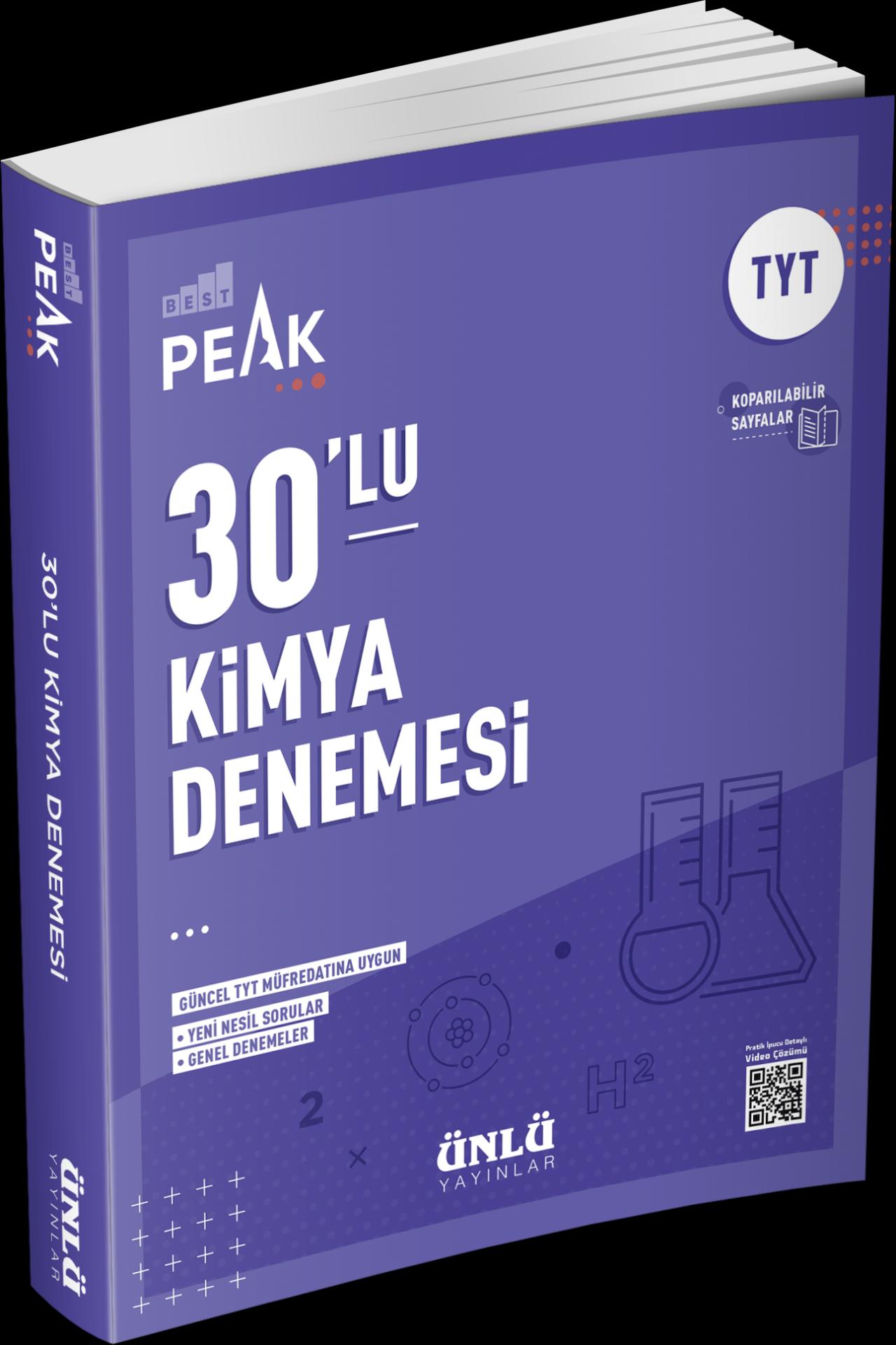 Best%20Peak%2030Lu%20Tyt%20Kimya%20Branş%20Denemesi