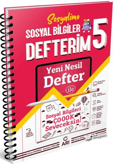 Arı%205.%20Sınıf%20Akıllı%20Sosyal%20Bilgiler%20Defteri%202022