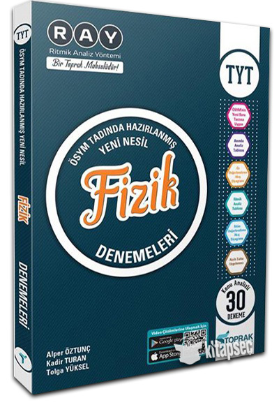 Toprak%20Yayınları%20Tyt%20Fizik%20Deneme%20Kitabı