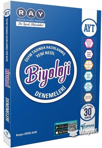 Toprak%20Yayınları%20Ayt%20Biyoloji%20Deneme%20Kitabı