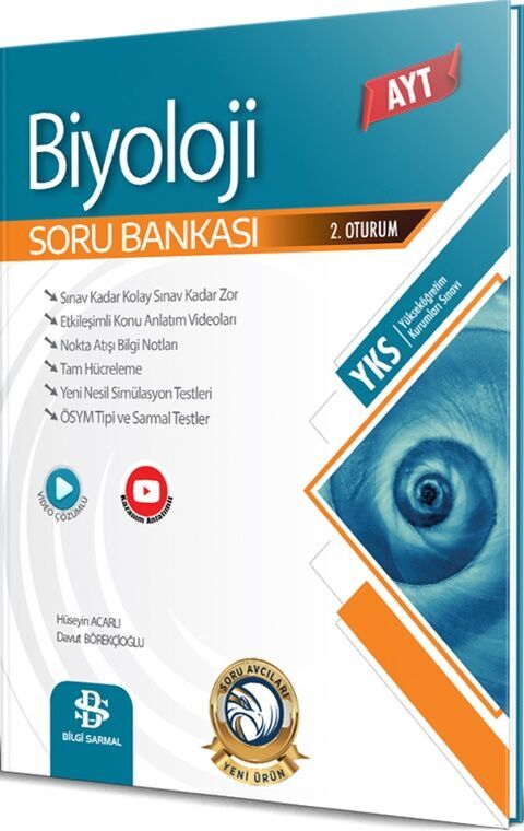 AYT%20Biyoloji%20Soru%20Bankası%20Bilgi%20Sarmal%20Yayınları