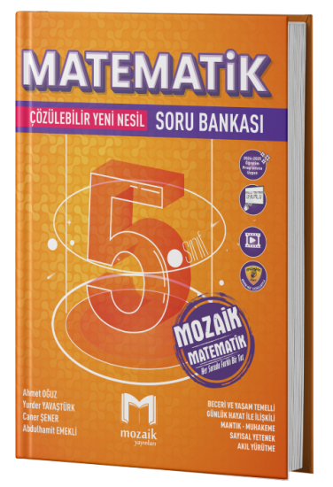 5. Sınıf Matematik Soru Bankası Mozaik Yayınları