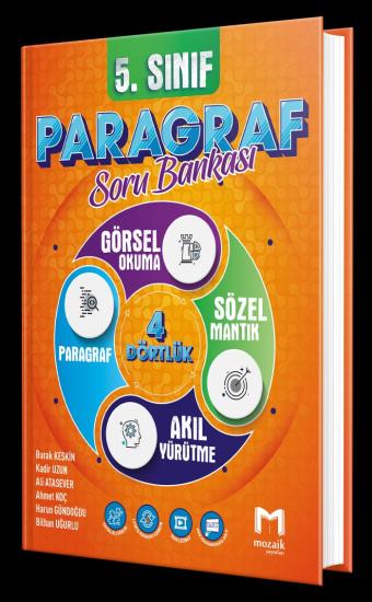 5. Sınıf Paragraf Soru Bankası Mozaik Yayınları