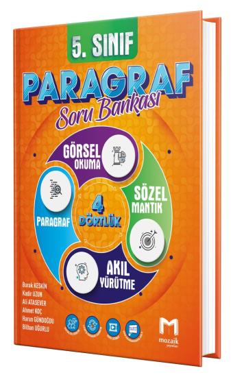 5. Sınıf Paragraf Soru Bankası Mozaik Yayınları