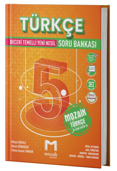 5. Sınıf Türkçe Soru Bankası Mozaik Yayınları