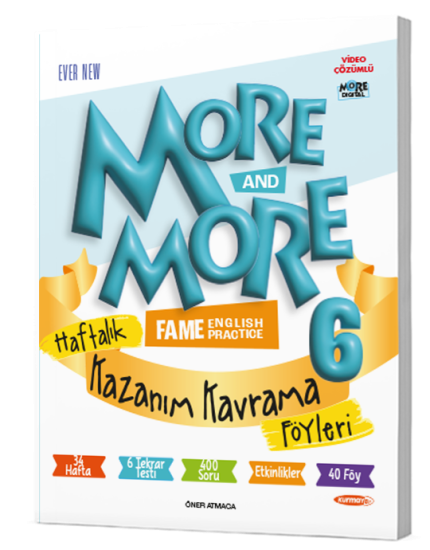 More & More 6 Haftalık Kazanım Kavrama Föyleri Kurmay ELT