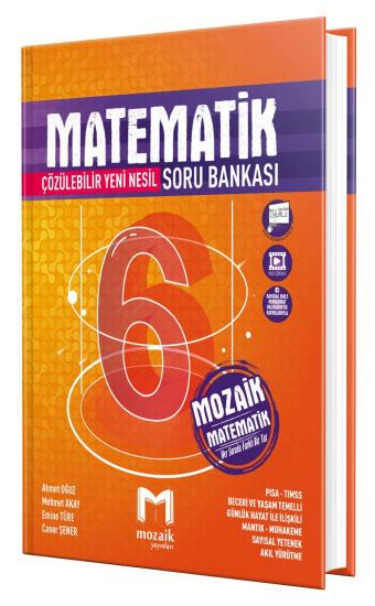 6. Sınıf Matematik Soru Bankası Mozaik Yayınları