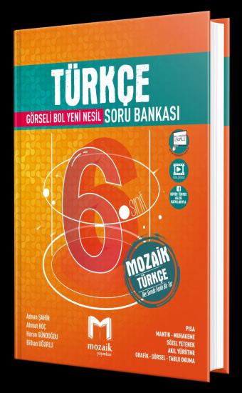 6. Sınıf Türkçe Soru Bankası Mozaik Yayınları