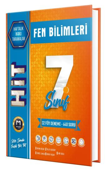 7. Sınıf Fen Bilimleri HİT 32 Deneme Mozaik Yayınları