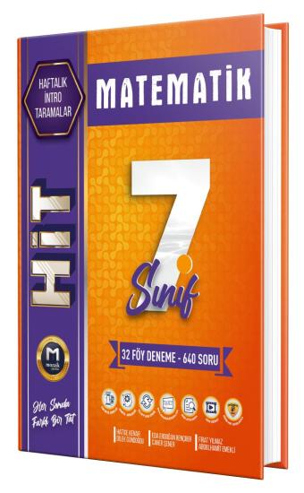 7. Sınıf Matematik HİT 32 Deneme Mozaik Yayınları