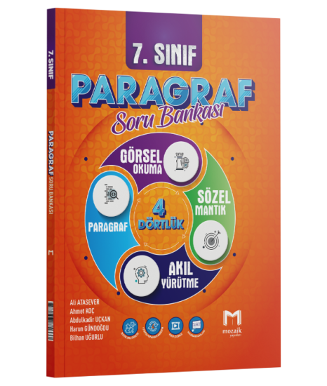 7. Sınıf Paragraf Soru Bankası Mozaik Yayınları