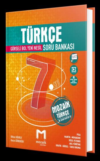 7. Sınıf Türkçe Soru Bankası Mozaik Yayınları