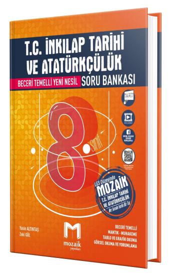 8. Sınıf LGS İnkılap Tarihi Soru Bankası Mozaik Yayınları