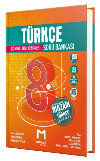 8. Sınıf LGS Türkçe Soru Bankası Mozaik Yayınları