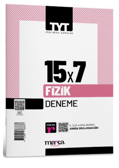 Tyt Fizik 15X7 Deneme Tamamı Video Çözümlü Marka Yayınları