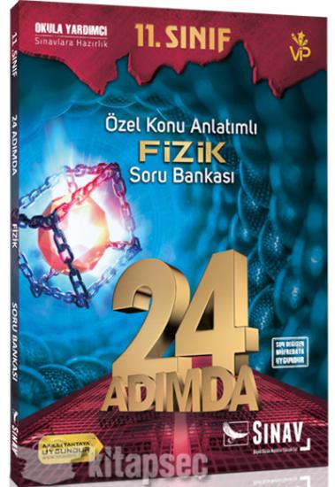 Sınav Dergisi Yayınları 11. Sınıf Fizik 24 Adımda Özel Konu Anlatımlı Soru Bankası Sınav Dergisi