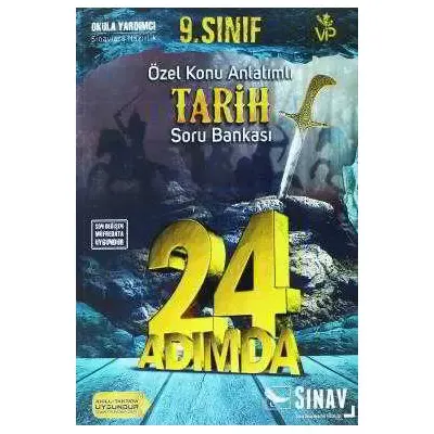 Sınav Dergisi Yayınları 9. Sınıf Tarih 24 Adımda Özel Konu Anlatımlı Soru Bankası Sınav Dergisi