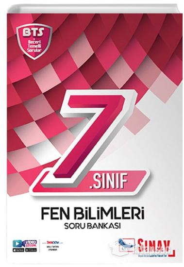 Sınav Sınav 7 Sınıf Fen Ve Teknoloji Soru Bankası (Bts) 7. Sınıf