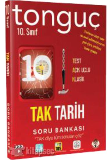 Tonguç Yayınları 10. Sınıf Tak Tarih Soru Bankası Tonguç Akademi Y