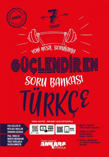 7. Sınıf Güçlendiren Türkçe Soru Bankası Ankara Yayıncılık