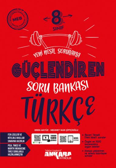 8. Sınıf Güçlendiren Türkçe Soru Bankası Ankara Yayıncılık