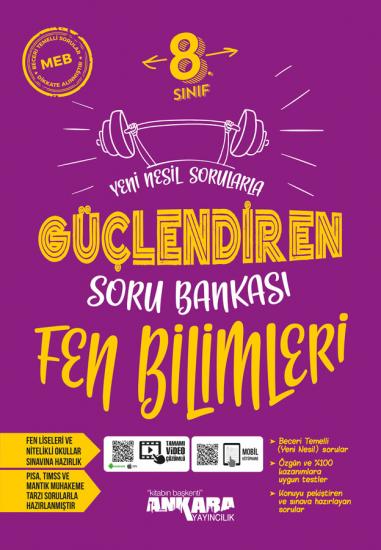 8. Sınıf Güçlendiren Fen Bilimleri Soru Bankası Ankara Yayıncılık