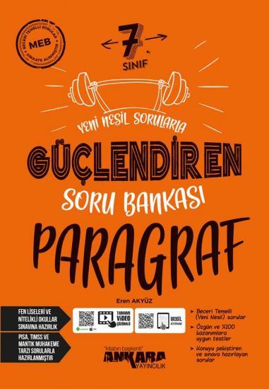 7. Sınıf Güçlendiren Paragraf Soru Bankası Ankara Yayıncılık