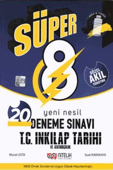 Süper 8. Sınıf Tc. İnkilap Tarihi Ve Atatürkçülük 20 Deneme Sınavı