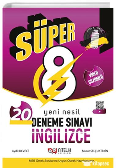 Süper İngilizce 20 Deneme Sınavı