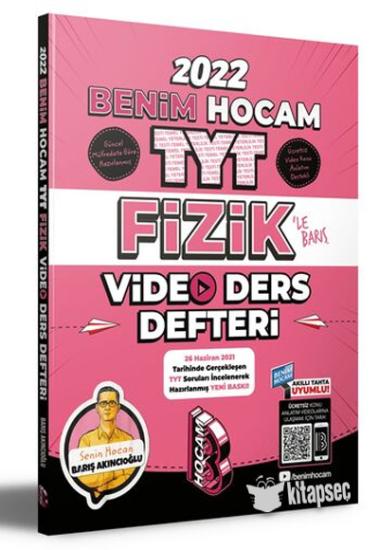 Benim Hocam Yayınları 2021 Tyt Fizik Video Ders Defteri Benim Hocam