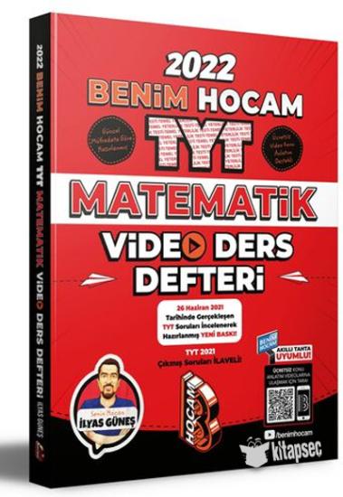 Benim Hocam Yayınları 2021 Tyt Matematik Video Ders Defteri Benim Hocam