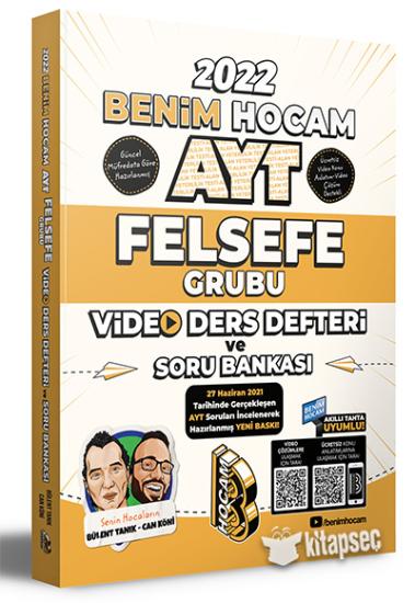 Benim Hocam Yayınları 2022 Ayt Felsefe Grubu Video Ders Defteri Ve Soru Bankası