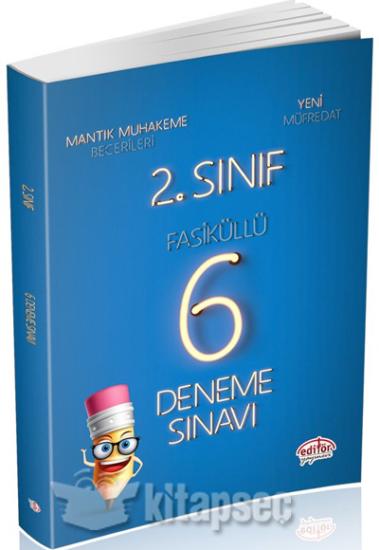 İlkokul 2. Sınıf 6 Deneme Sınavı (Fasiküllü)